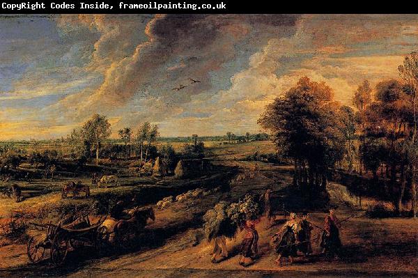 Peter Paul Rubens Return from the Fields